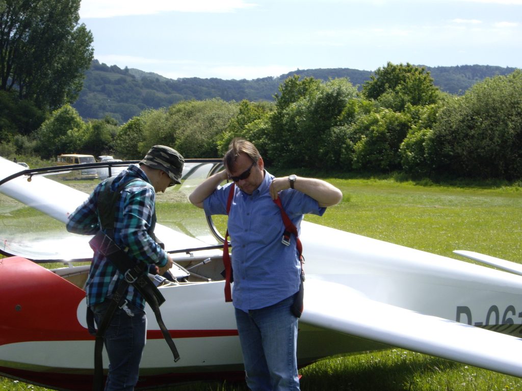 Eddy ist jüngster Pilot