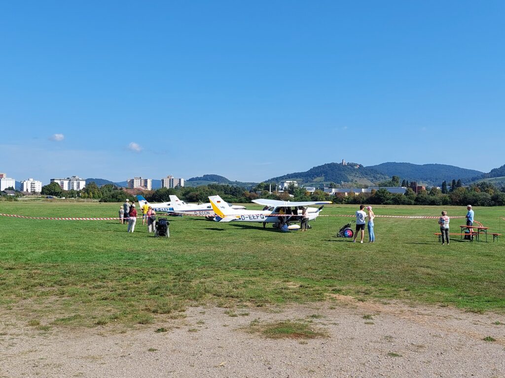 Benefizfliegen in Heppenheim - Hanseatischer Fliegerclub kooperiert mit dem Aero-Club Heppenheim