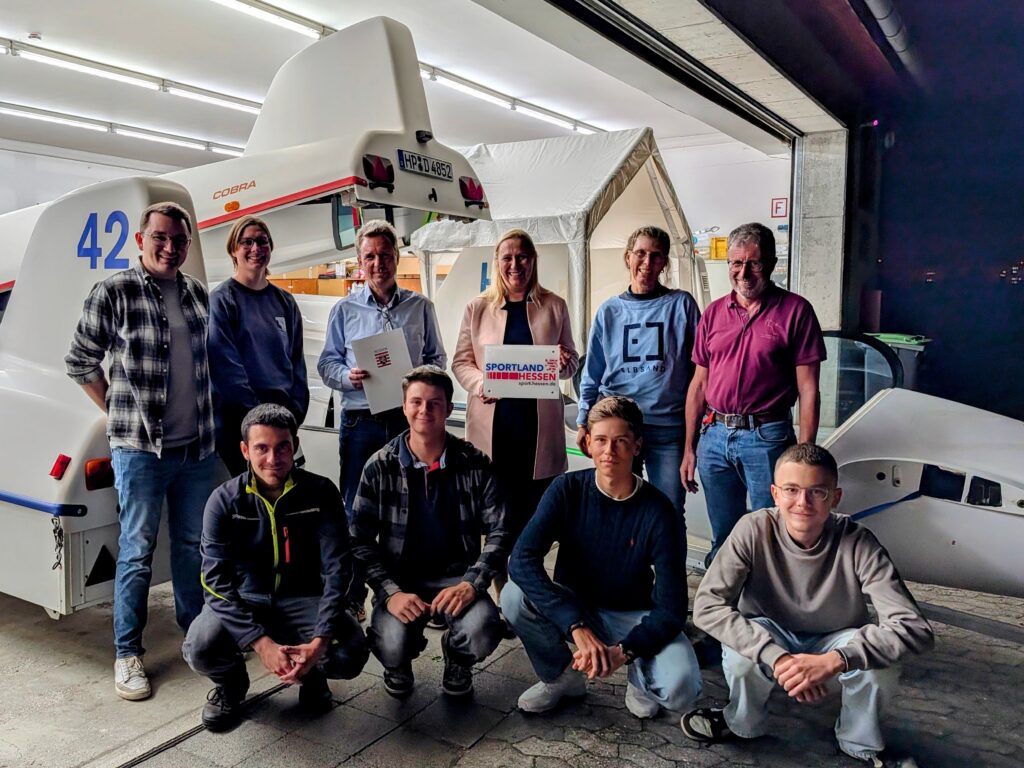 Ein neuer "Discus 2c" hebt den Aero-Club Heppenheim auf ein neues Level!
